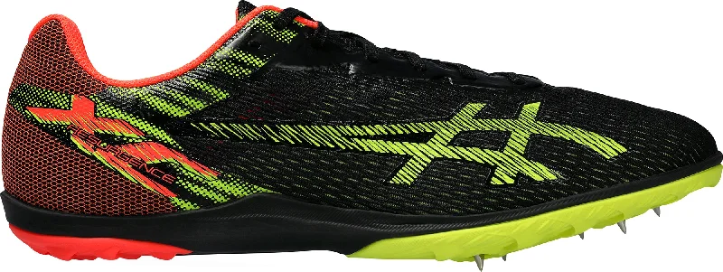 hiking water bottle with built-in filter -Asics Resurgence XC Cross Country Spikes - Black