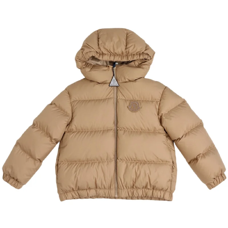 hiking water bottle with wide mouth -Moncler Khaki Claritia Jacket