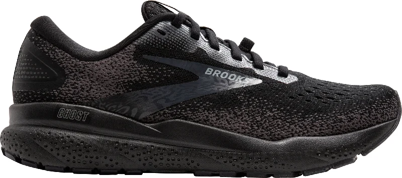 hiking backpacks -Brooks Ghost 16 GORE-TEX Mens Running Shoes - Black