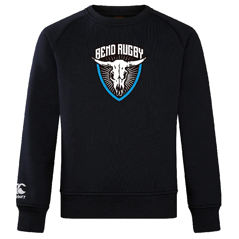 portable camping campfire -Bend Rugby Club Crew Sweatshirt by Canterbury