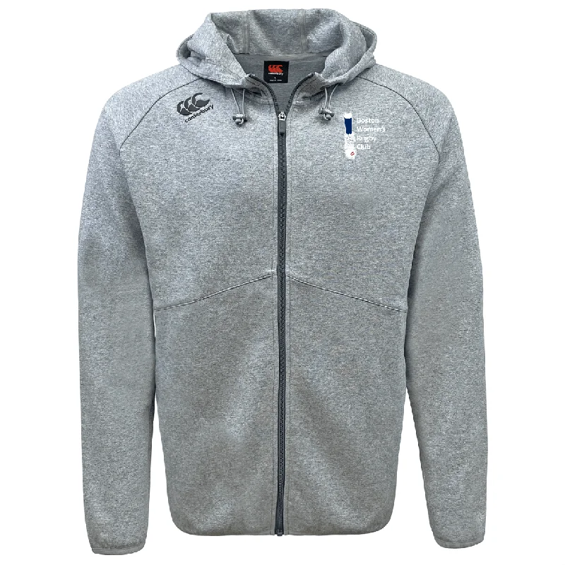 hiking pack with hydration system -Boston Women's RFC Tempo Vapodri Full-Zip Hoodie by Canterbury