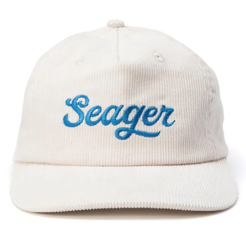 casual wool fedora for men -Seager Big Corduroy Hat