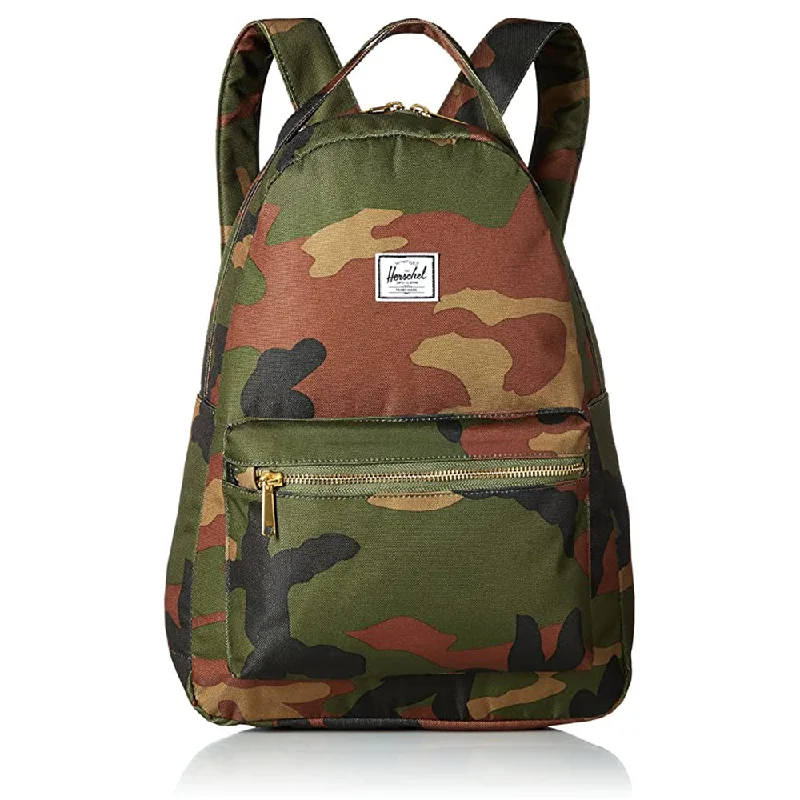 camping coffee maker for outdoor use -Herschel Woodland Camo Mid-Volume 18.0L Nova Backpack - 10503-00032-OS