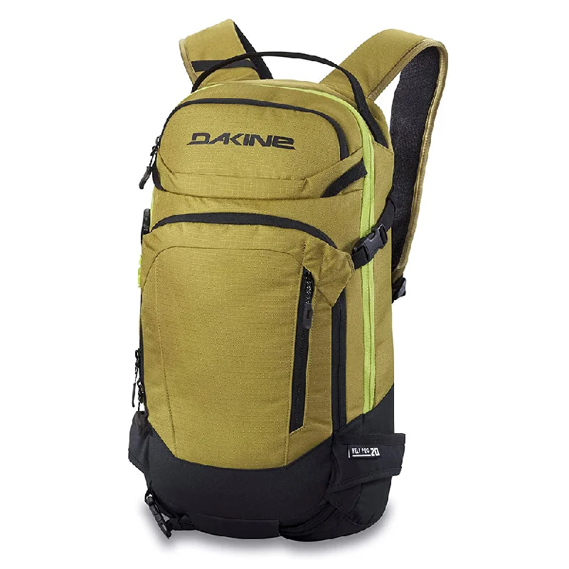 portable water filter for camping -Dakine Men's Green Moss 20L Heli Pro Backpack - 10003262-GREENMOSS