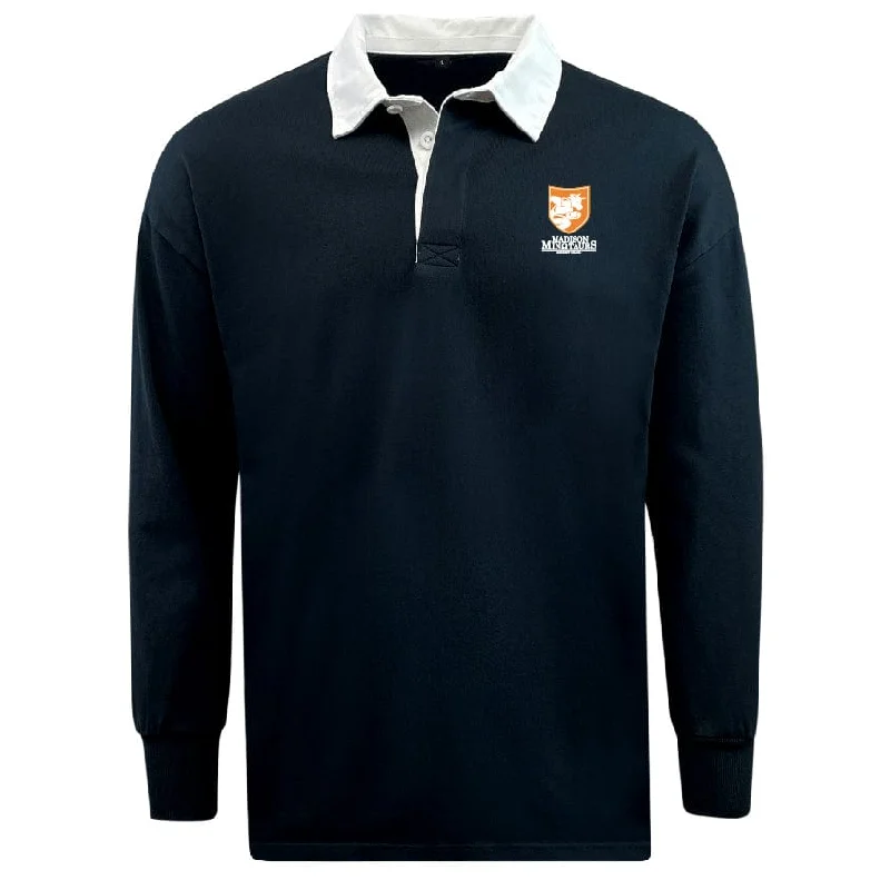 camping headlamp with motion sensor -Madison Minotaurs Classic Long Sleeve Solid Rugby Jersey