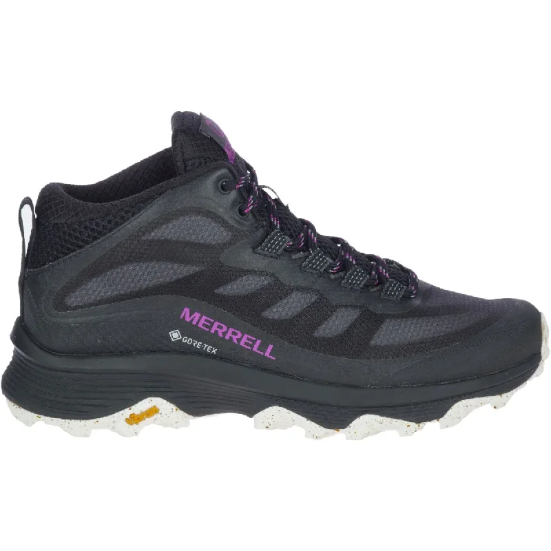 camping cooking gear -Merrell Women's Moab Speed Mid GTX Hiking Shoes