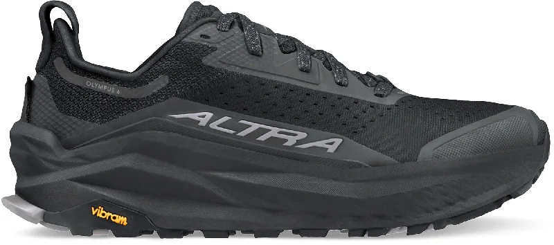 camping coffee maker for outdoor use -Altra Olympus 6 Mens Trail Running Shoes - Black