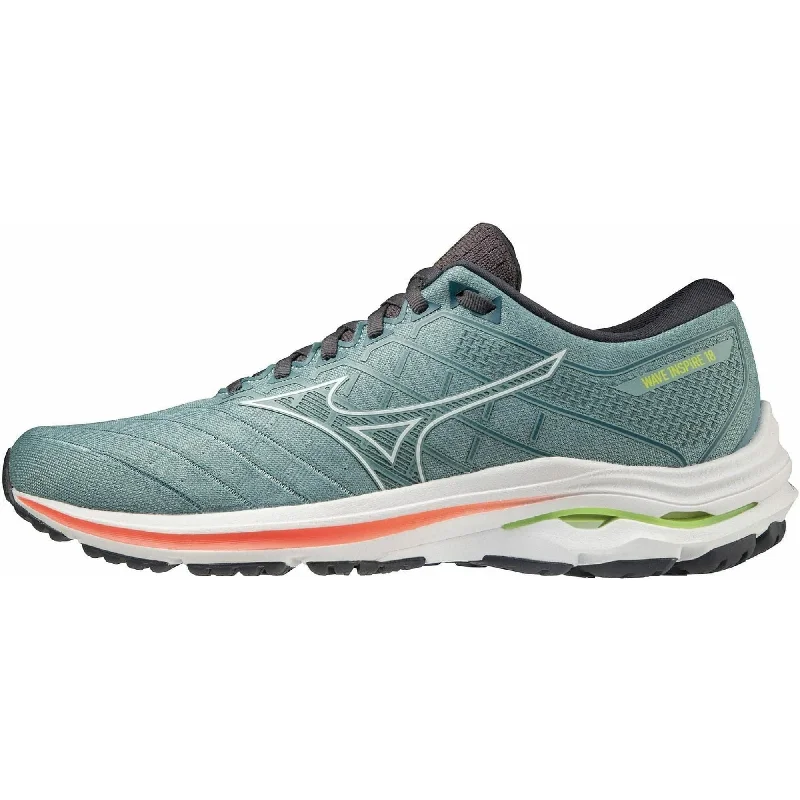 camping hammocks with mosquito net -Mizuno Wave Inspire 18 Mens Running Shoes - Blue