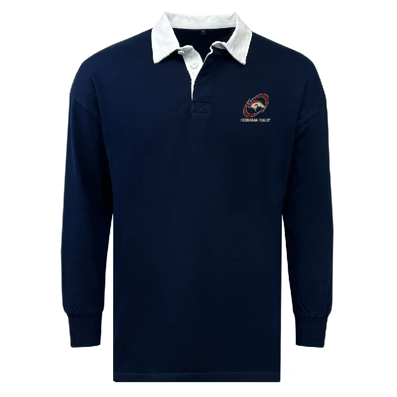 camping food dehydrator -Herriman High School Rugby Classic Long Sleeve Solid Rugby Jersey