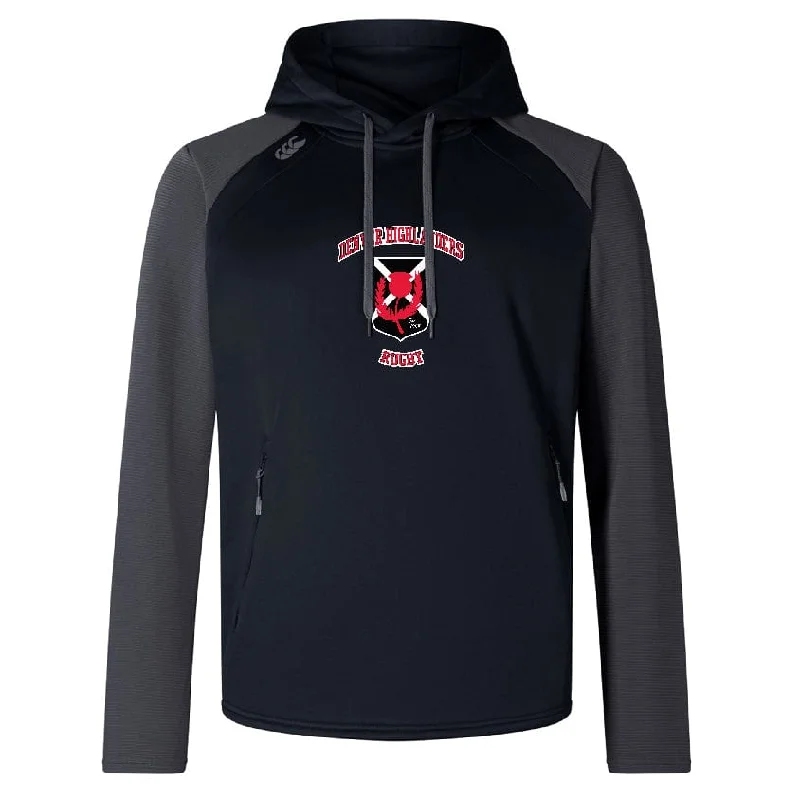 hiking and camping gloves -Denver Highlanders RFC Elite Training Hoody by Canterbury