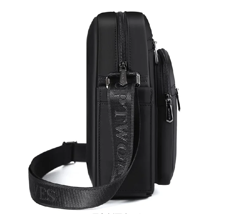 outdoor survival knife for camping -Seven Wolves Shoulder Bag Men's Bag Crossbody Bag Men's Canvas Small Backpack 2024 New Fashion Casual Men's Bag