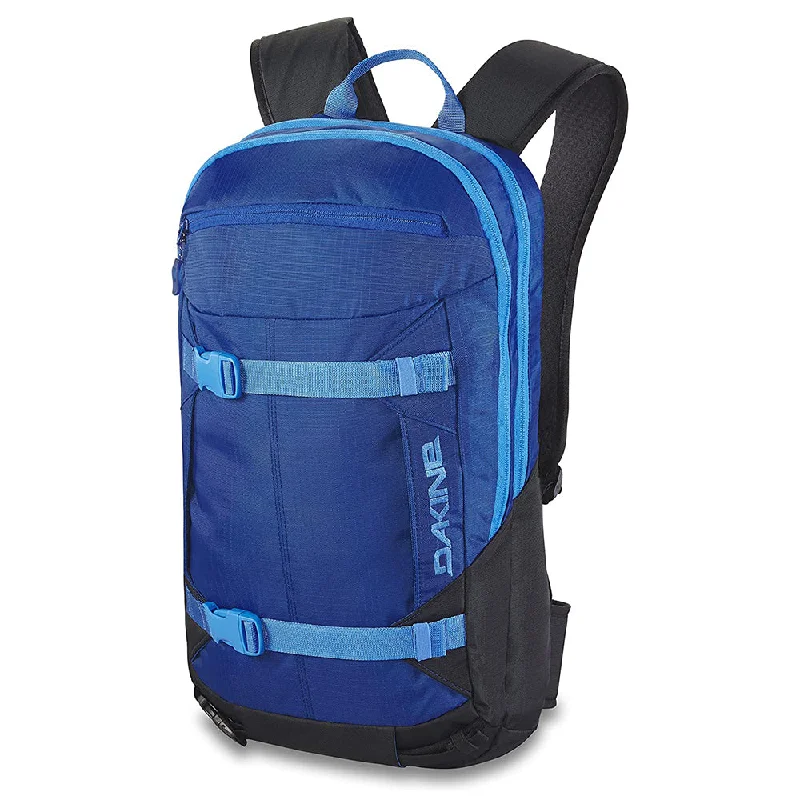 camping cookware with collapsible design -Dakine Men's Deep Blue Mission Pro 18L Adventure Backpack - 10002063-DEEPBLUE