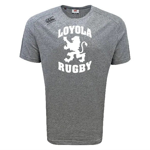 portable camping stove -Loyola Rugby Tempo Vapodri T-Shirt by Canterbury