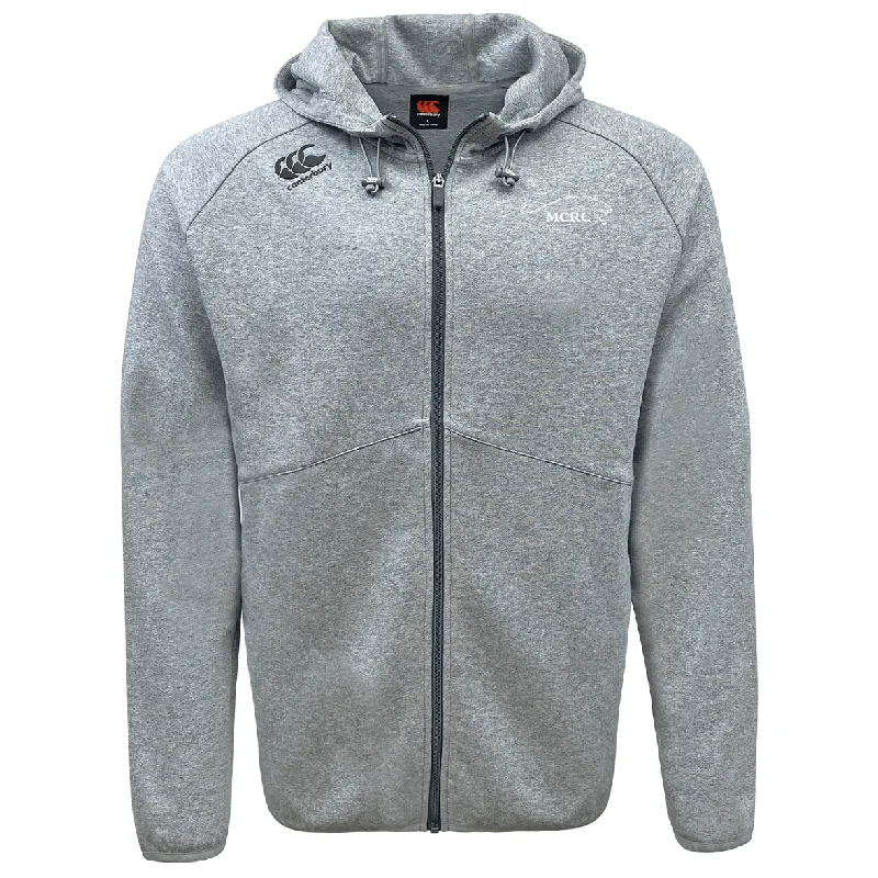 camping sleeping mat for comfort -Middlebury College Rugby Tempo Vapodri Full-Zip Hoodie by Canterbury