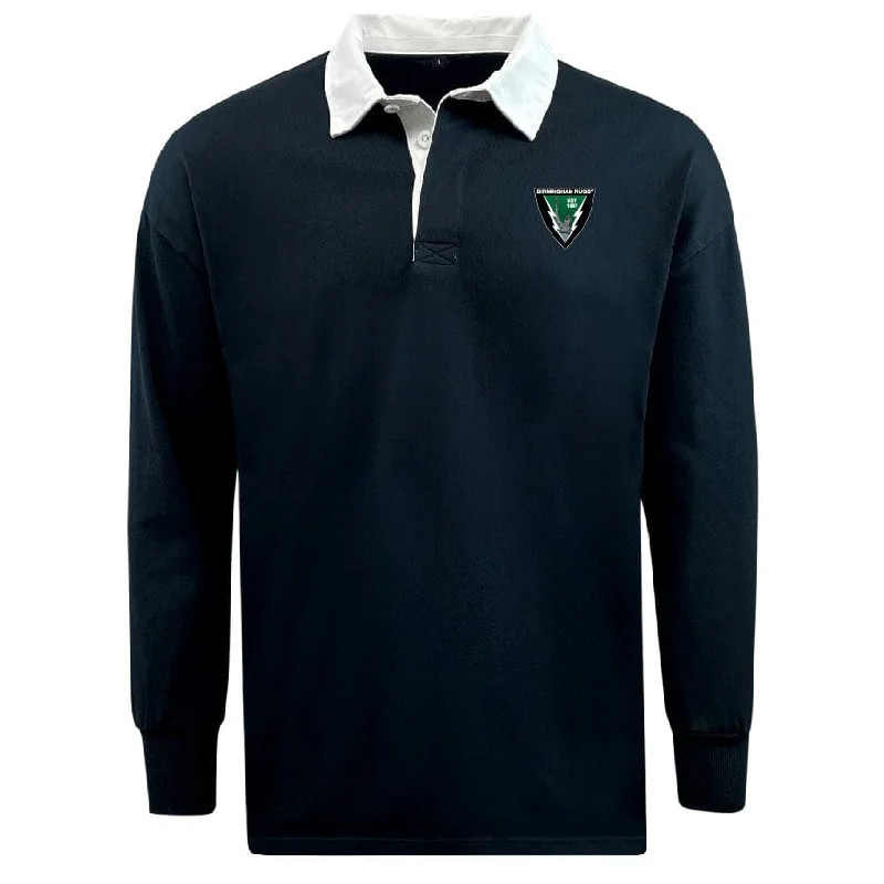 camping cooking gear -Birmingham Rugby Classic Long Sleeve Solid Rugby Jersey