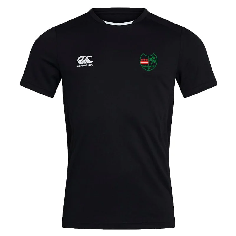 trekking shoes for men with waterproof feature -Washington Irish Rugby Club Dry Tee by Canterbury