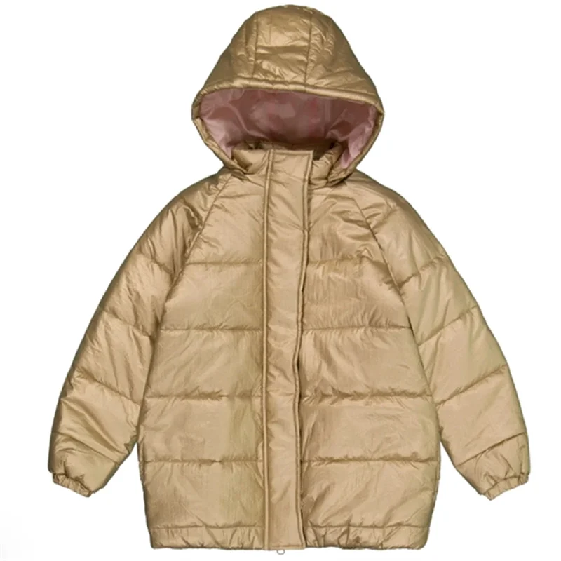 trekking jacket with ventilation -Soft Gallery Gold Caroline Puffer Jacket