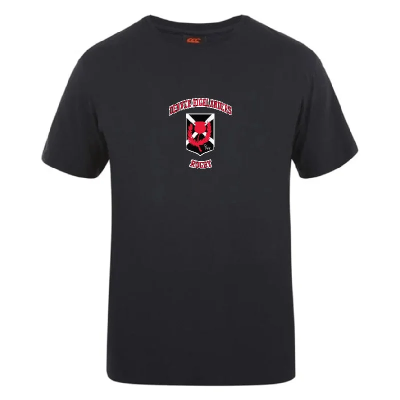 camping first aid kit -Denver Highlanders RFC Club Plain Tee by Canterbury