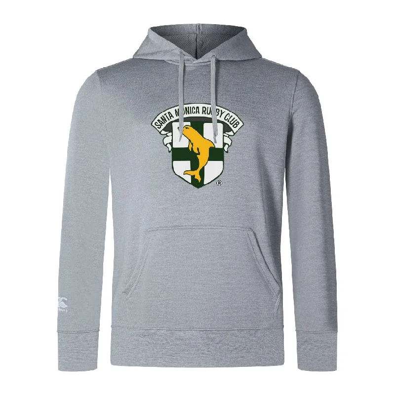 camping cooking gear -Santa Monica Rugby Club Club Lightweight Hoodie by Canterbury