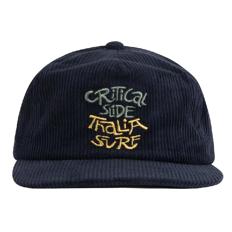 trendy wool beanie with pattern -The Critical Slide Society x Thalia Surf Stacked Trucker Hat