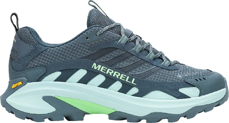 ultra-light trekking pants for summer -Merrell Moab Speed 2 GORE-TEX Mens Walking Shoes - Grey