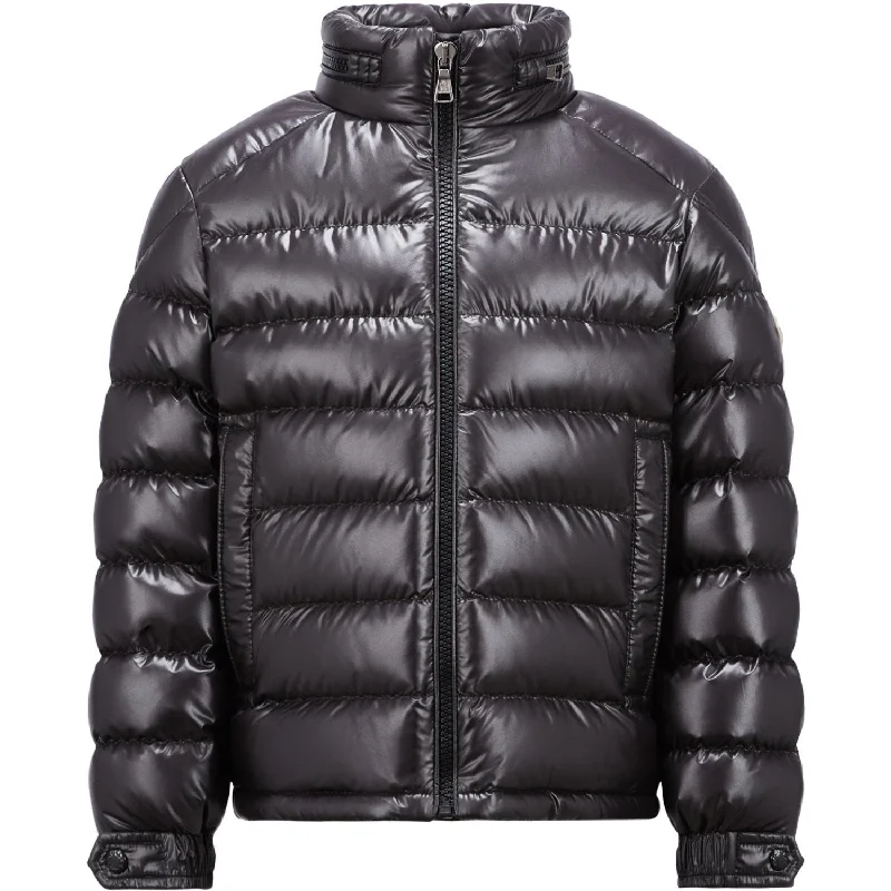 foldable camping table -Moncler Black Jens Jacket