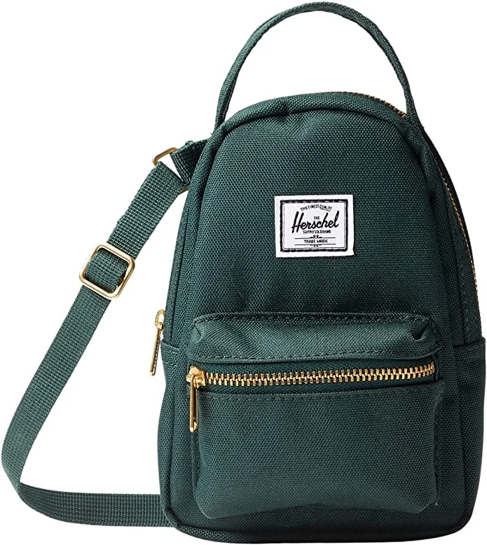 hiking gaiters for muddy trails -Herschel Unisex Scarab Nova Crossbody Mini Backpack - 10727-04980-OS