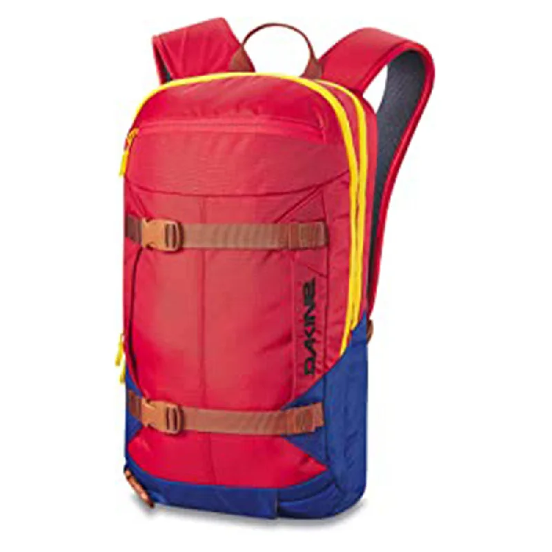 waterproof camping boots -Dakine Men's Molten Lava Mission PRO 18L Backpack - 10002063-MOLTENLAVA