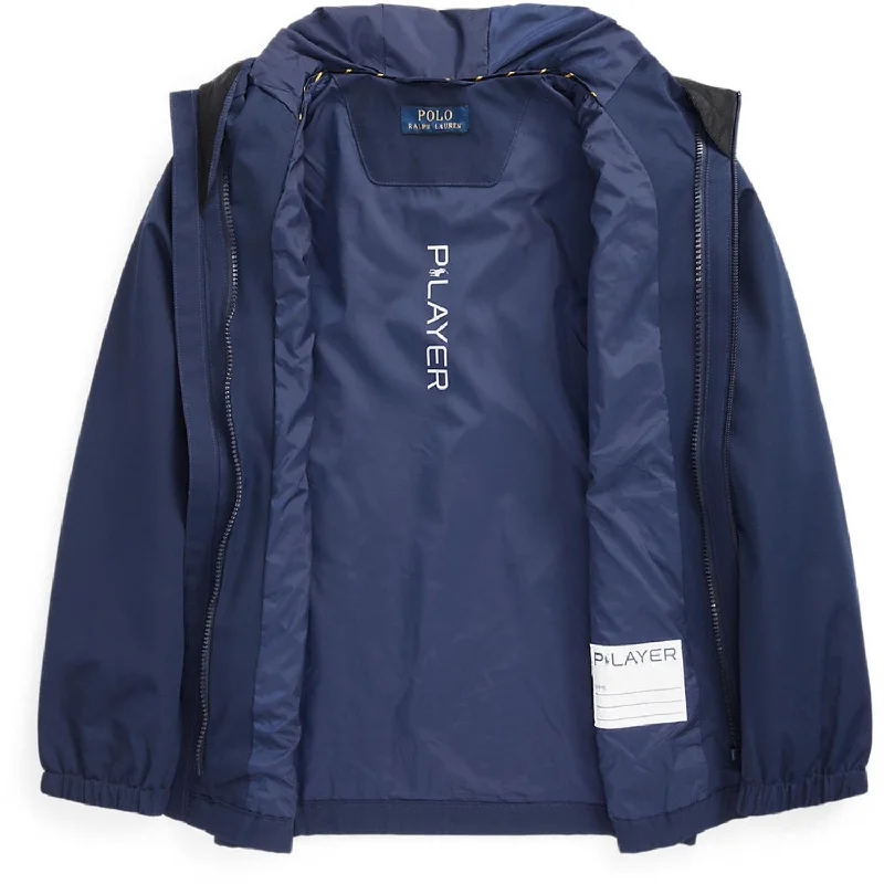 trekking vest with pockets -Polo Ralph Lauren Newport Navy Windbreaker