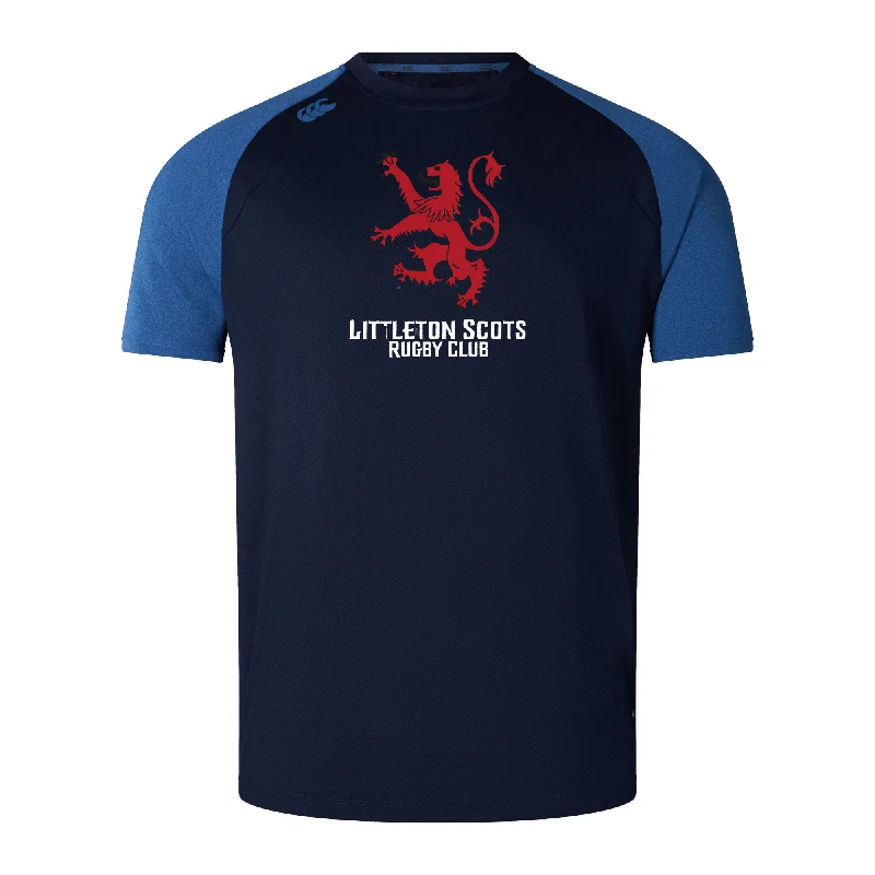 camping stove with griddle plate -Littleton Scots Rugby Elite Training Tee by Canterbury