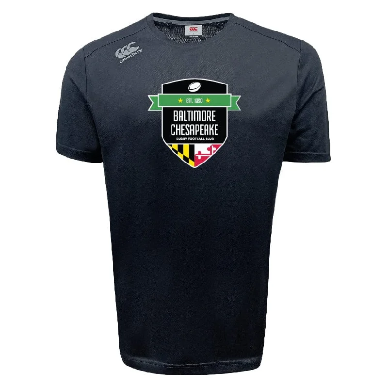 trekking socks for wet conditions -Baltimore Chesapeake RFC Tempo Vapodri T-Shirt by Canterbury