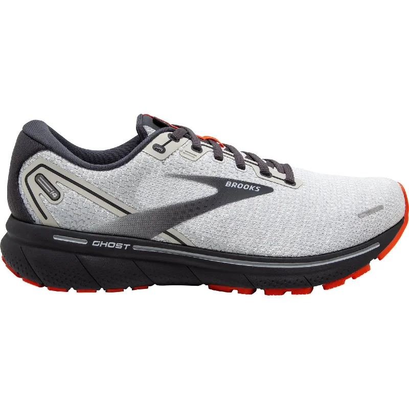 camping cookware with nesting pots -Brooks Ghost 14 Mens Running Shoes - Grey