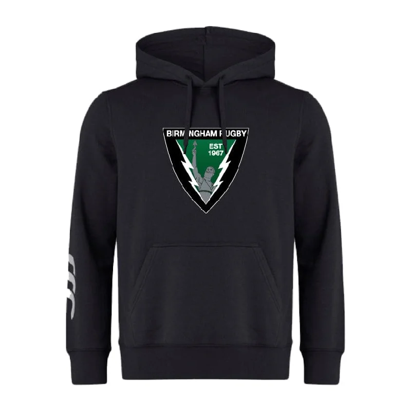 camping backpacks with hydration pack -Birmingham Rugby Club Hoodie by Canterbury