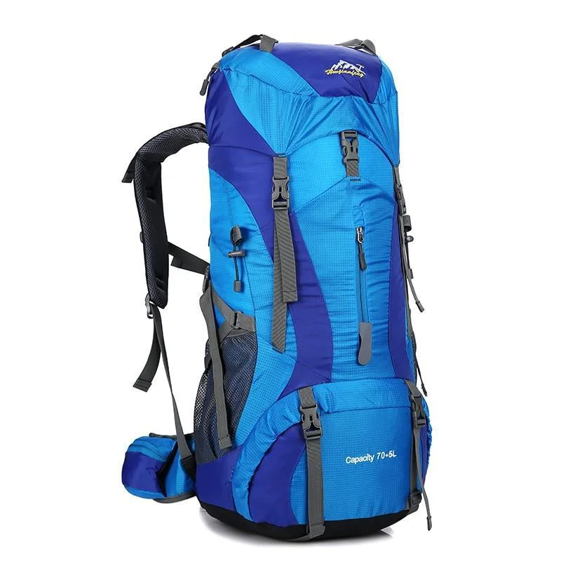 camping and hiking backpack with straps -70L Professional Outdoor Camping Hiking Trekking Rucksack