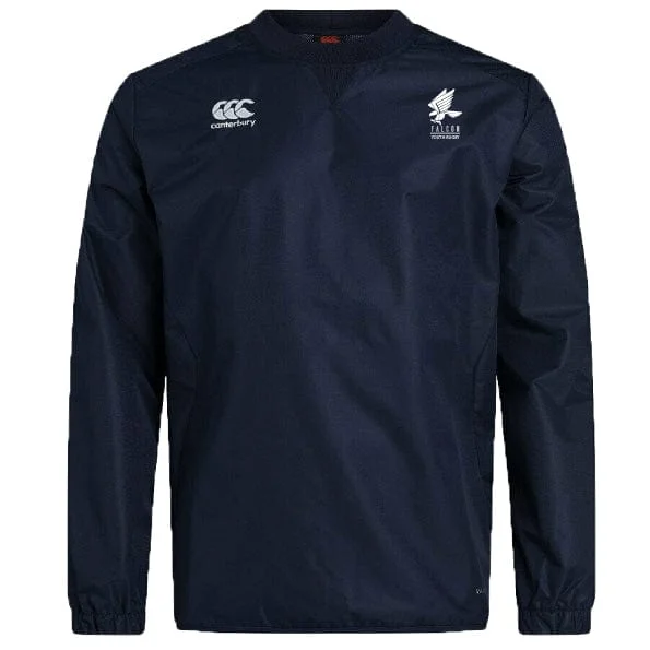 trekking waterproof jacket for men -Falcon Youth Rugby Club Vaposhield Contact Top by Canterbury