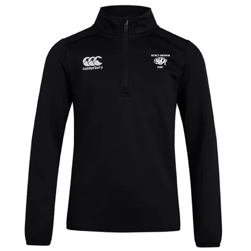 camping tent with built-in shade -Districts Barbarian RFC Club 1/4 Zip Mid Layer Training Top by Canterbury