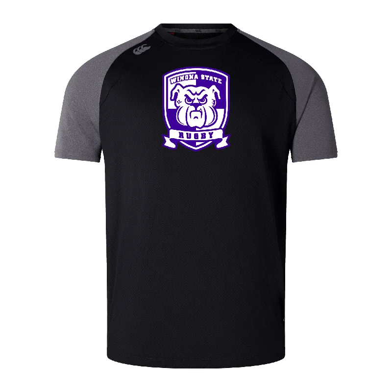 folding camp table for outdoor use -Winona State University Elite Training Tee by Canterbury