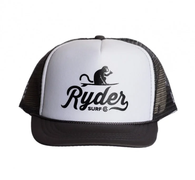 wool sun hat for outdoor use -Ryder Surf Kids Trucker