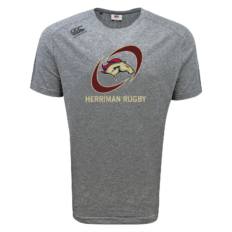 portable cooler for camping -Herriman High School Rugby Tempo Vapodri T-Shirt by Canterbury