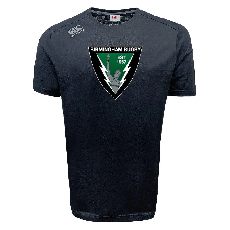 campfire cooking equipment -Birmingham Rugby Tempo Vapodri T-Shirt by Canterbury