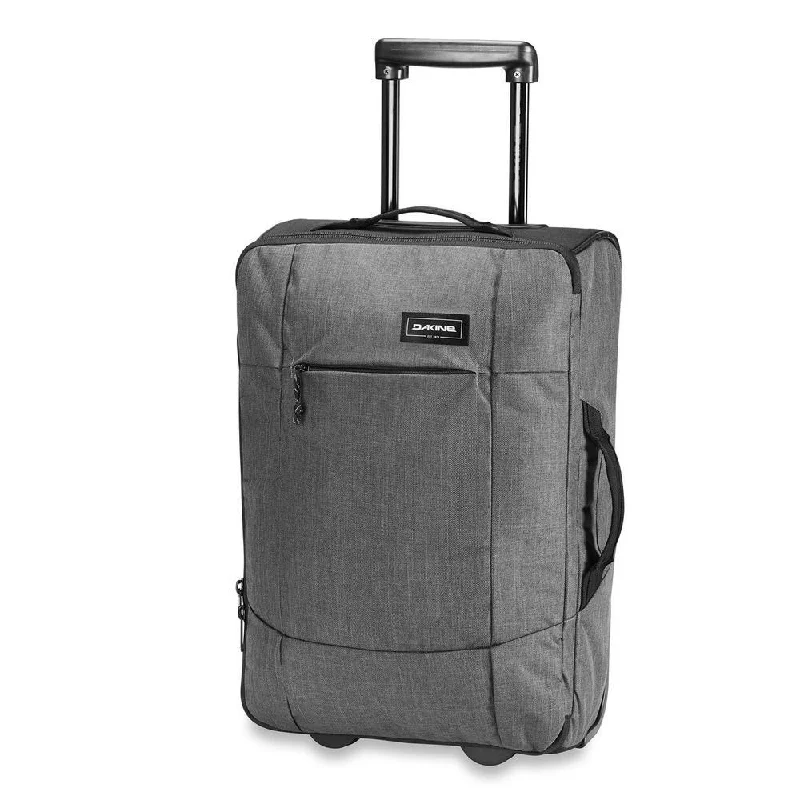 trekking pants with built-in belt -Dakine Unisex Carbon Carry On EQ Roller 40L Luggage Bag - 10002922-CARBON