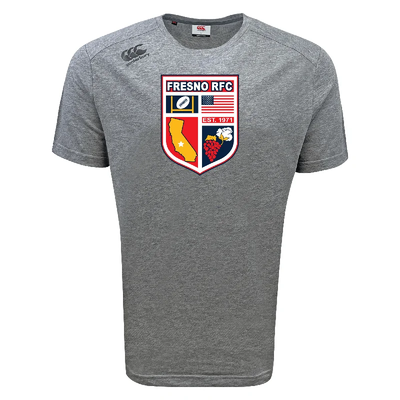 trekking shoes with ankle support -Fresno RFC Tempo Vapodri T-Shirt by Canterbury