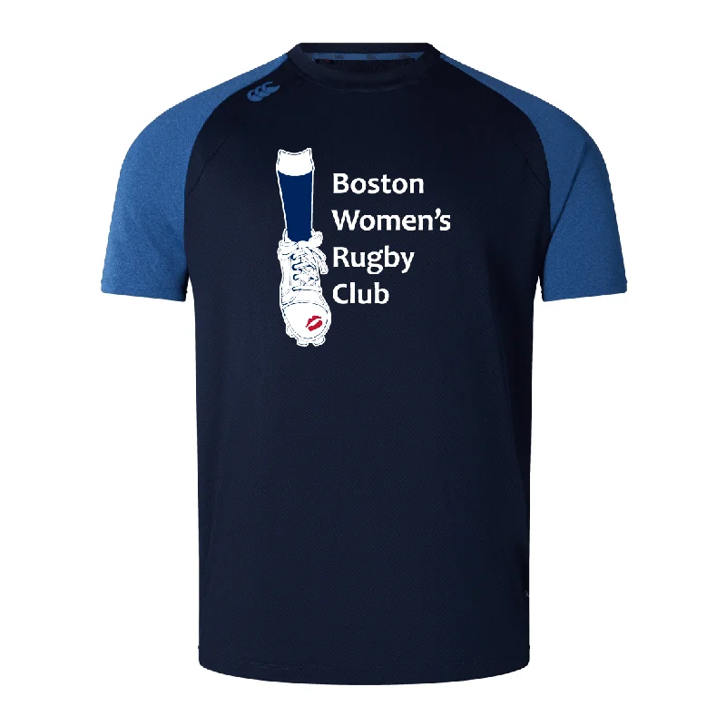 trekking gear with adjustable straps -Boston Women's RFC Elite Training Tee by Canterbury