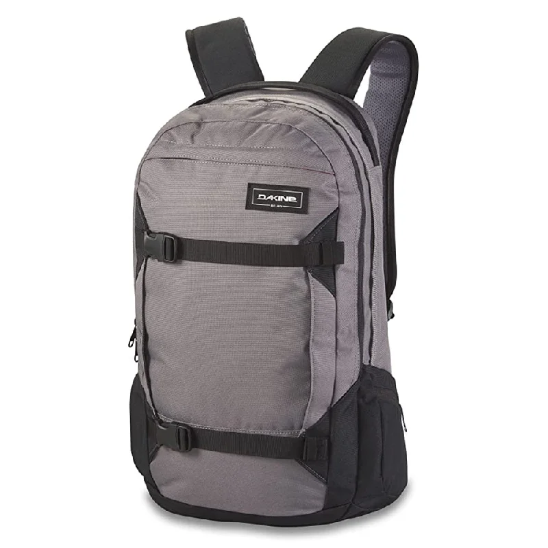 camping gas canisters -Dakine Unisex Steel Grey One Size 25L Mission Backpack - 10002637-STEELGREY