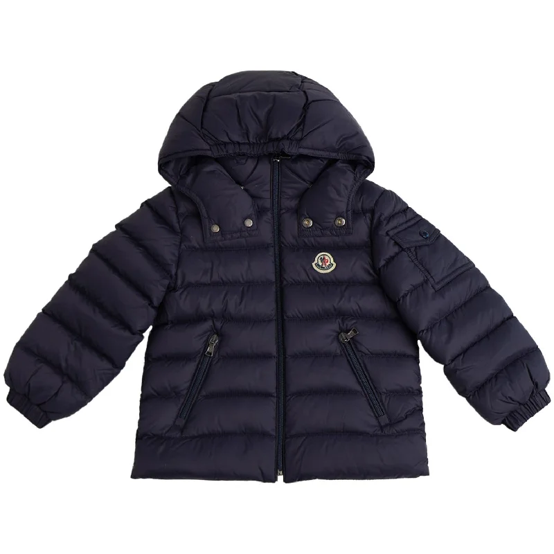 outdoor blankets for camping -Moncler Navy Jules Jacket