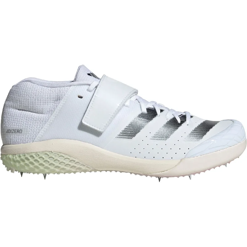 trekking poles with locking system -adidas Adizero Javelin Field Event Spikes - White