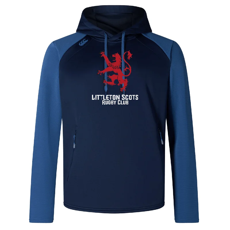 camping sleeping bag with hood -Littleton Scots Rugby Elite Training Hoody by Canterbury