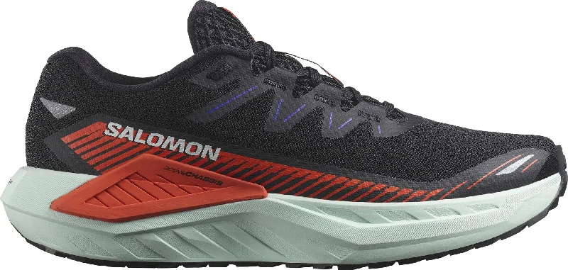 camping cooking gear -Salomon DRX DEFY GRVL Mens Trail Running Shoes - Black