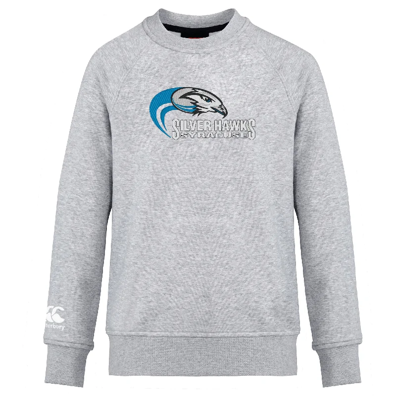 ultralight sleeping pad for camping -Syracuse Silver Hawks Club Crew Sweatshirt by Canterbury