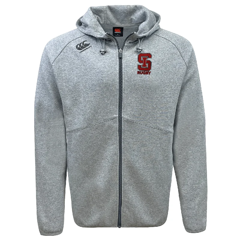 fire starter for camping -St. Ignatius Rugby Tempo Vapodri Full-Zip Hoodie by Canterbury